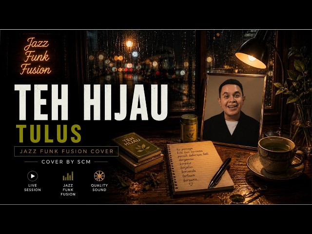 TEH HIJAU – Tulus | Jazz Funk Fusion Music Cover