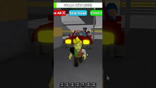 CAR POLICE JUMPSCARE #roblox #jumpscare #scaryobby