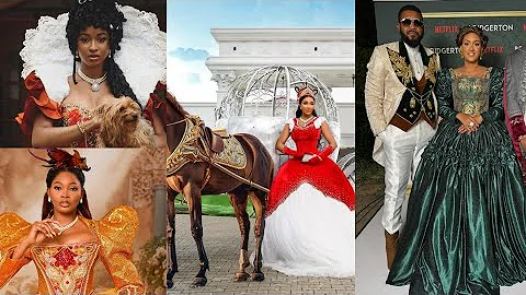 Best dressed Nigerian Celebs at the Bridgerton movie premiere,most stylish outfits ever