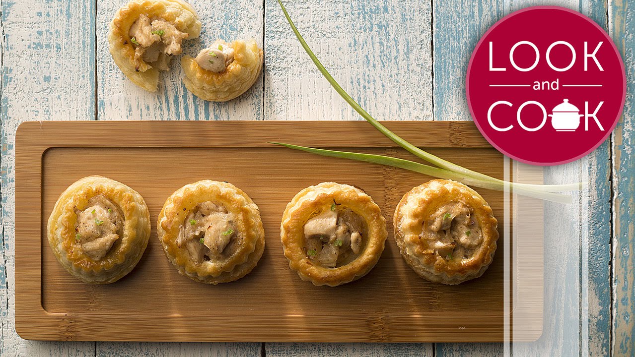 Chicken And Leeks Vol Au Vent Recipe - Look and Cook step by step