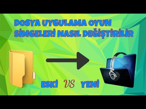 Video: Simgeleri Klasörlere Nasıl Değiştirilir