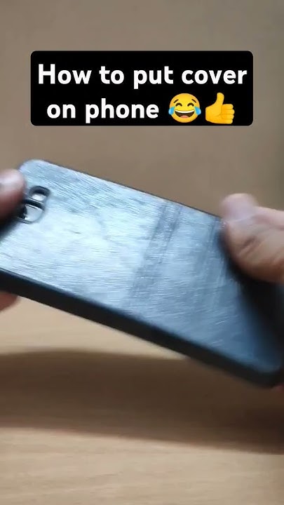 how-to-put-cover-on-a-phone-subscribe-for-more-tips-funny