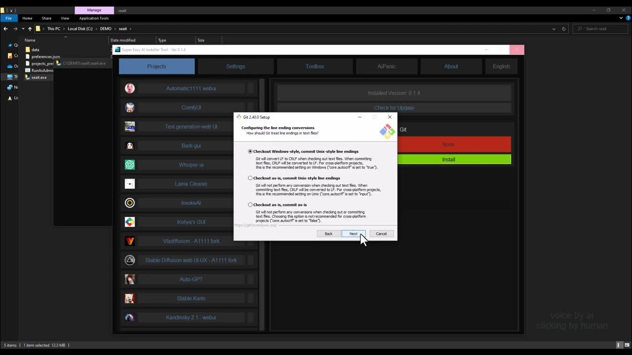 Installing Python & Git in Seait. - YouTube