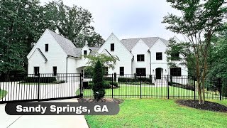 MUST SEE 9,700 Sq Ft Home For Sale | 6 Bedrooms | 7.5 Bathrooms 2+ Acres | Sandy Springs GA