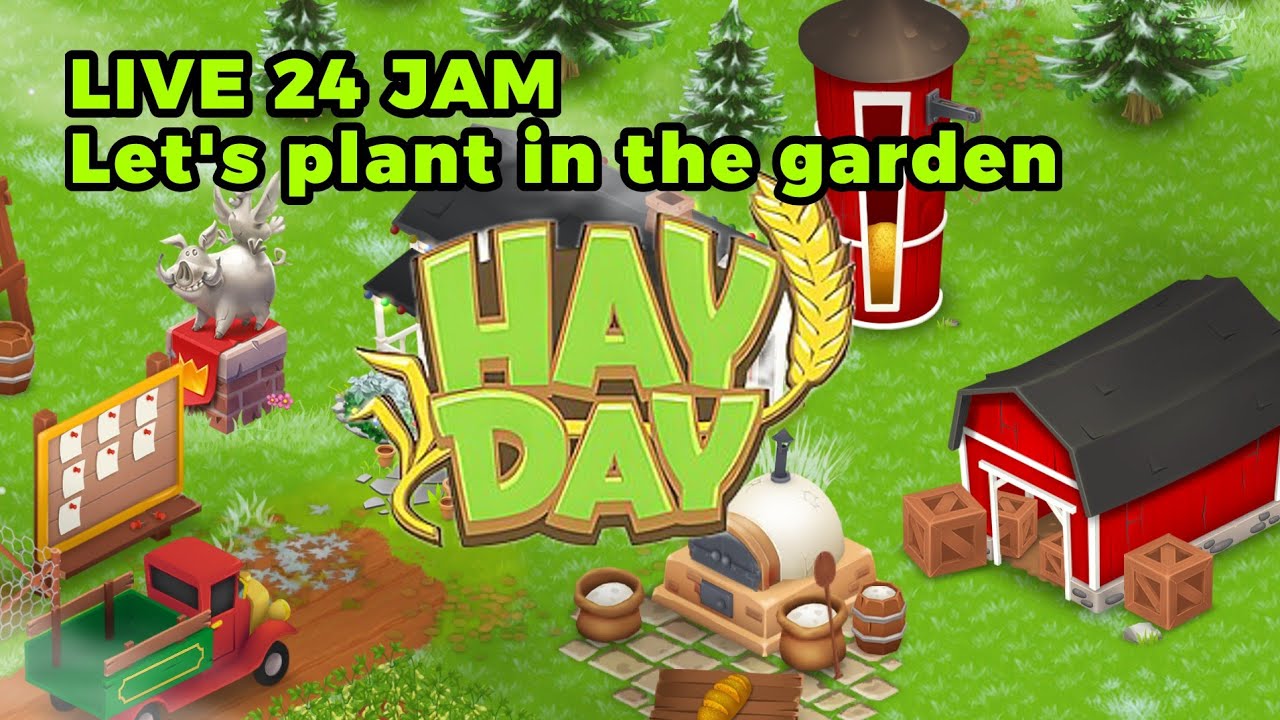 (14) HAY DAY || Let's plant in the garden