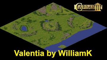 Caesar 3 Augustus Custom map Valentia by WiliamK