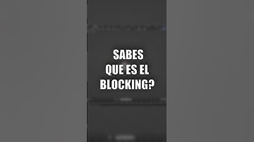 Que es el blocking?#blender #unity #gamedev #desarrollodevideojuegos #modelos3d #3d #3dart