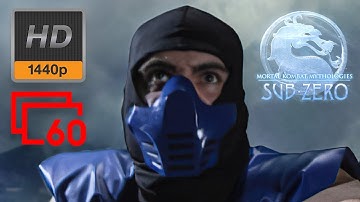 Mortal Kombat Mythologies: Sub-Zero (PS1 1997) FMV1 60fps 1440p Machine Learning Upscaled AMAZING