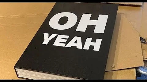 OH YEAH - YELLO BOOK - UNBOXING