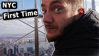 German Experiencing NEW YORK CITY for the first time! (NOT what I expected.... Manhattan)