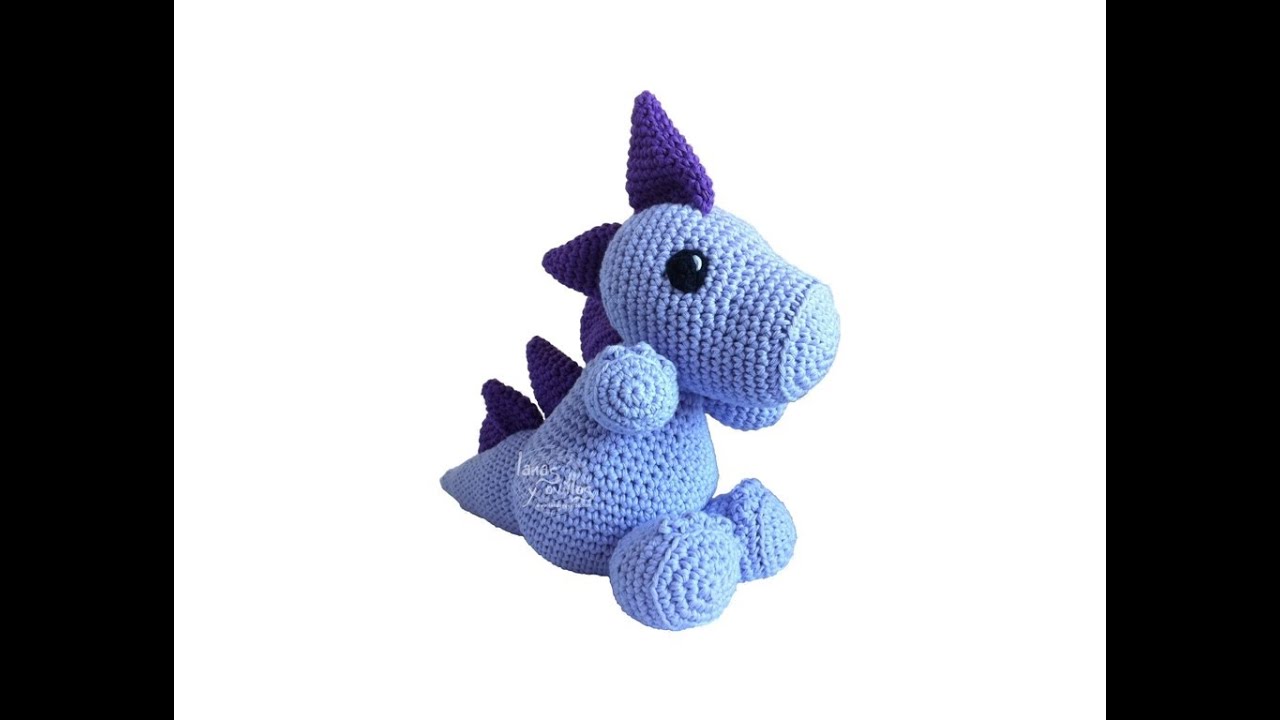 Мини дракон амигуруми схема