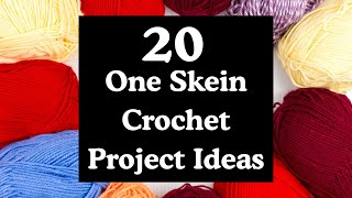 20 Fun Things To Make With Just One Skein Of Yarn!