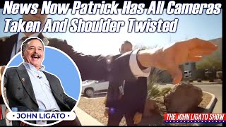 News Now Patrick Has All Cameras Taken And Shoulder Twisted