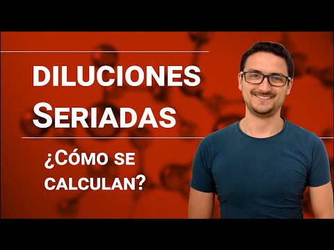 Cálcular  diluciones seriadas: Ejercicios y Diseño