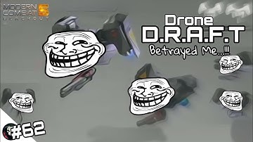 MC5: "D.R.A.F.T" Funny Compilation Gameplay - Modern Combat 5 New T9 "DRONE" Full Review & Gameplay!