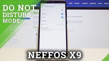 How to Enable DND Mode in NEFFOS X9 - Set Up Do Not Disturb Mode