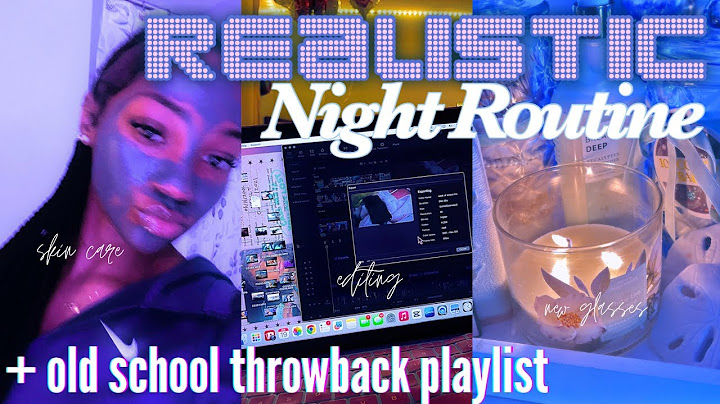 realistic 6pm night routine ❤︎₊ + old school r&b playlist