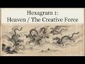 Hexagram 1: Heaven - The Creative Force