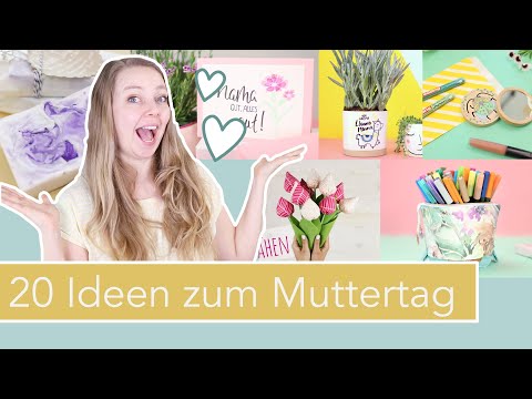 Video: 20 DIY Muttertag Geschenke