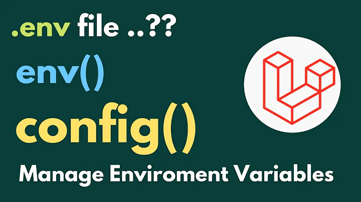 Laravel .env File And Config File Setup | Laravel Add Custom Configuration File | [HINDI]
