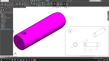 SOLIDWORKS EXERCISE-5 | BEGINNER TUTORIAL