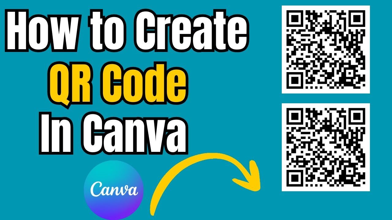 How to Create QR Code in Canva | Easy QR Code Generator Tutorial for ...