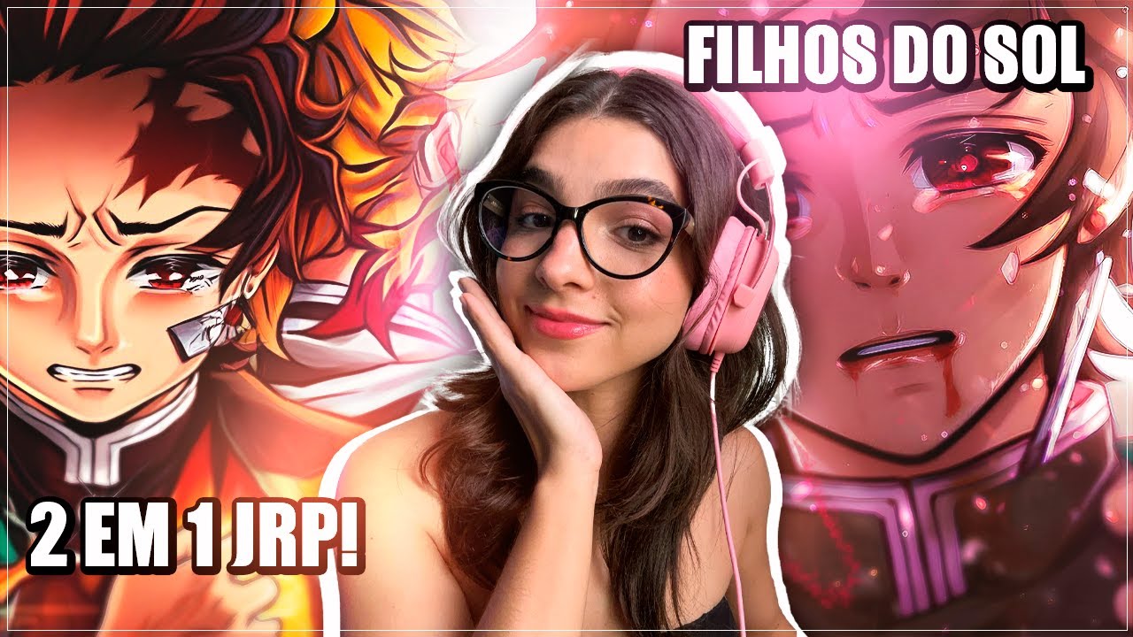 REACT 2 em 1 JRP l Cheiro de Sangue e Antes de Partir 💔 l Kimetsu No Yaiba