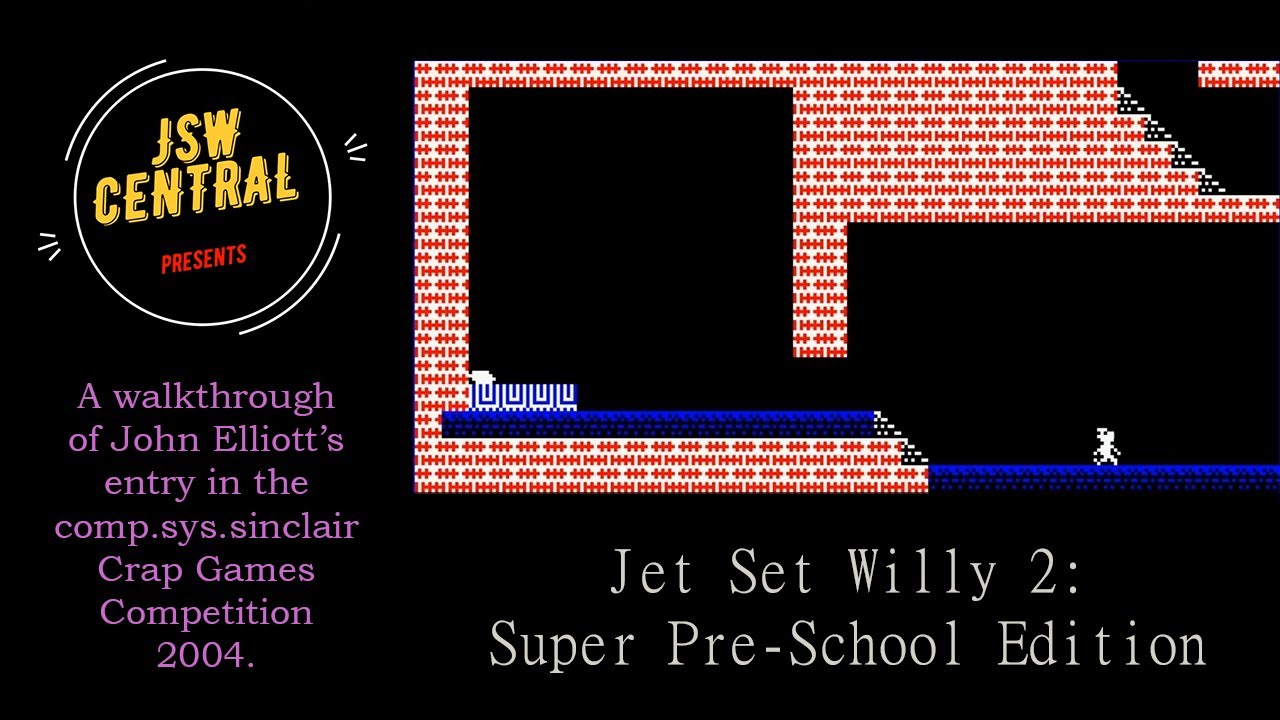 Jet Set Willy 2: Super Pre-School Edition walkthrough | ZX Spectrum | JSWCL-198