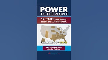 The POWER of We the People! #articlev #conventionofstatesnow #termlimits #taxreform