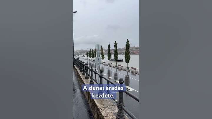 Így kezdődött a Duna áradása.#Duna #árvíz #védekezés #folyó #víz