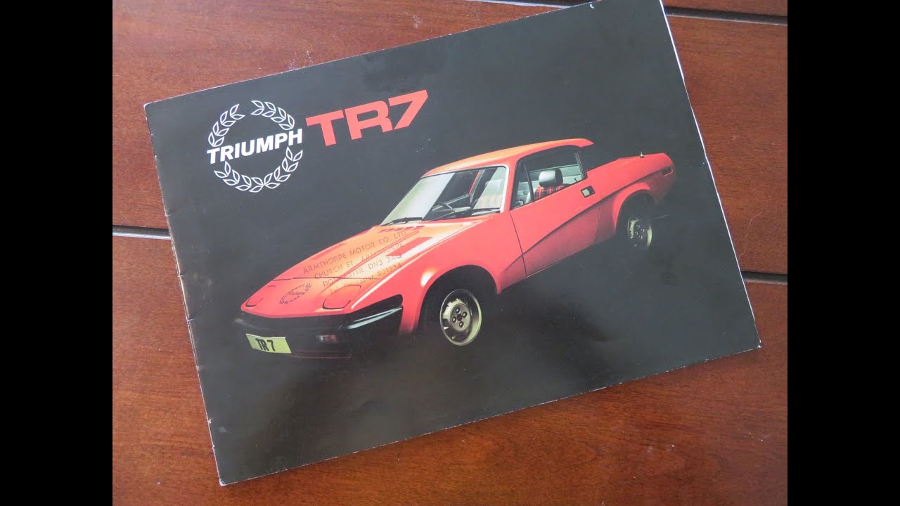 The Triumph TR7 - the last of the Triumph TR sports cars