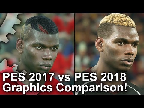 PES 2018 vs 2017 Graphics Comparison: Just How Much Better Is The New Game?