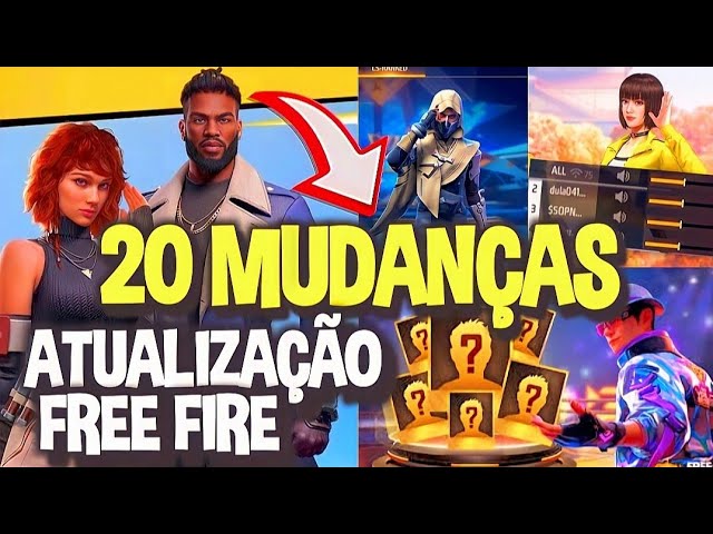 Free Fire Atualização Novembro 2022: Buffs e Nerfs de Armas e