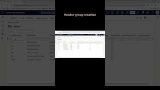 Vendor group creations #microsoft #ai #tutorial #microsoftdynamics #businesssoftware