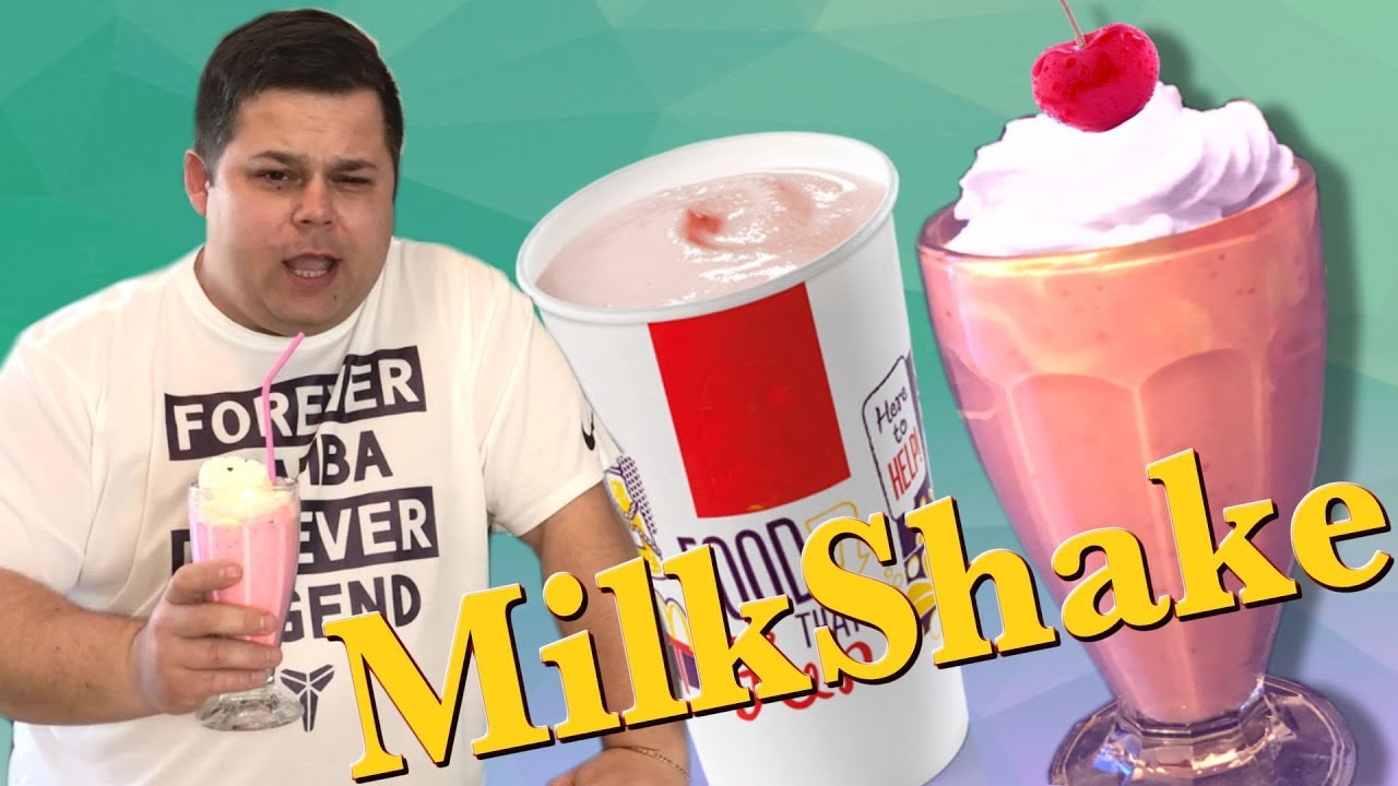 Jak si doma udělat milkshake?