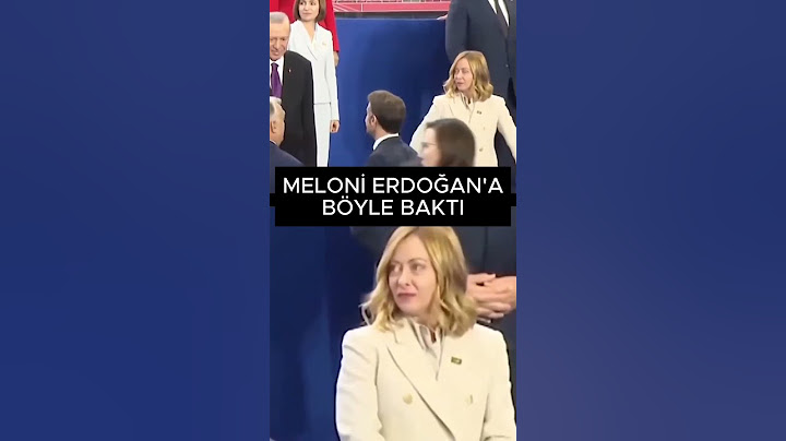 İtalya Başbakanı Meloni, Erdoğan'a böyle baktı