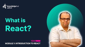 1.1. What is React? | React Tutorial for Beginners | KnowledgeHut