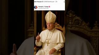 White House Releases Palpal Image of Pope Trump #catholic #america #trending