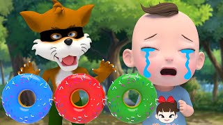 Color Delicious Donuts | Johny Johny Yes Papa +More Nursery  Rhymes & Kids Songs | Kindergarten