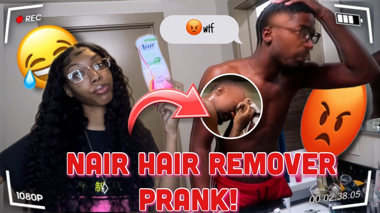 Nair Hair Removal Prank On Boyfriend He Was Mad YouTube