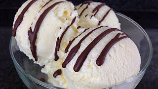 homemade vanilla ice cream only 3 ingredients no ice cream machine by huma in the kitchen