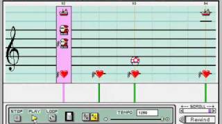 Mega Man Epic Medley (12 songs remixed) on Mario Paint Composer