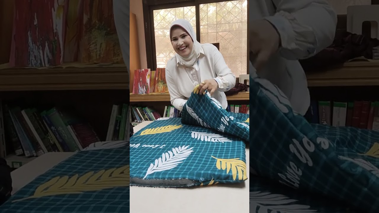 طريقة عمل اللحاف البيبي زي الجراب علشان الترفيس هههه والبيبي  ميتعبش 