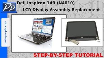 Dell Inspiron 14R (N4010) LCD Display Assembly Video Tutorial Teardown