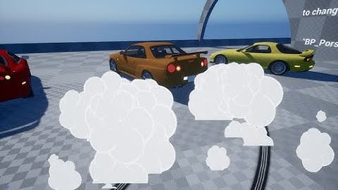 07 - Niagara smoke and skid emmiters - Part 1 (UE5 Vehicle Tutorial)