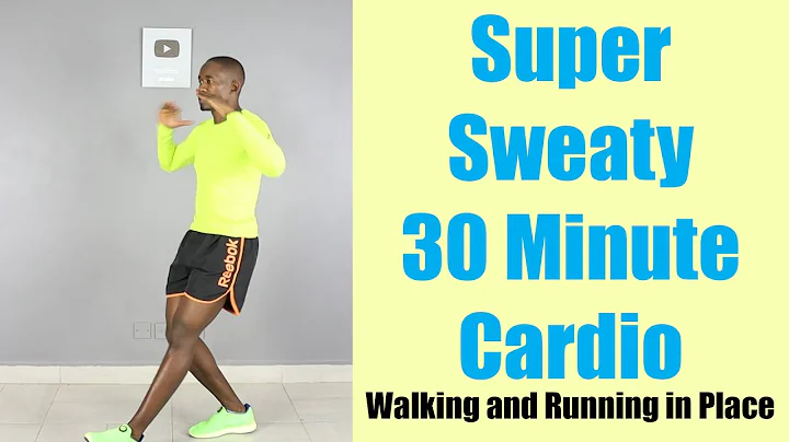 SUPER SWEATY 30 Minute Cardio - Walking and Runnin...