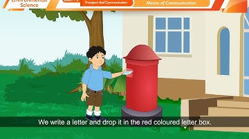 Ch 17 | Evs | Class 2 | Means of Communication | For children
