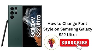 How To Change Font Size on Samsung Galaxy S22 Ultra 2025 – Easy Step-by-Step Guide!