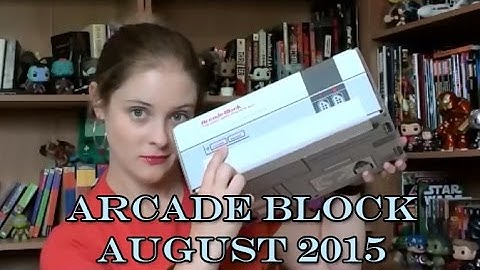 Arcade Block Unboxing for August 2015