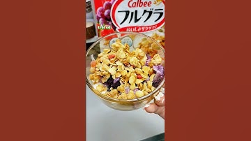 ngũ cốc calbee #amthuc #anvat #calbee #review